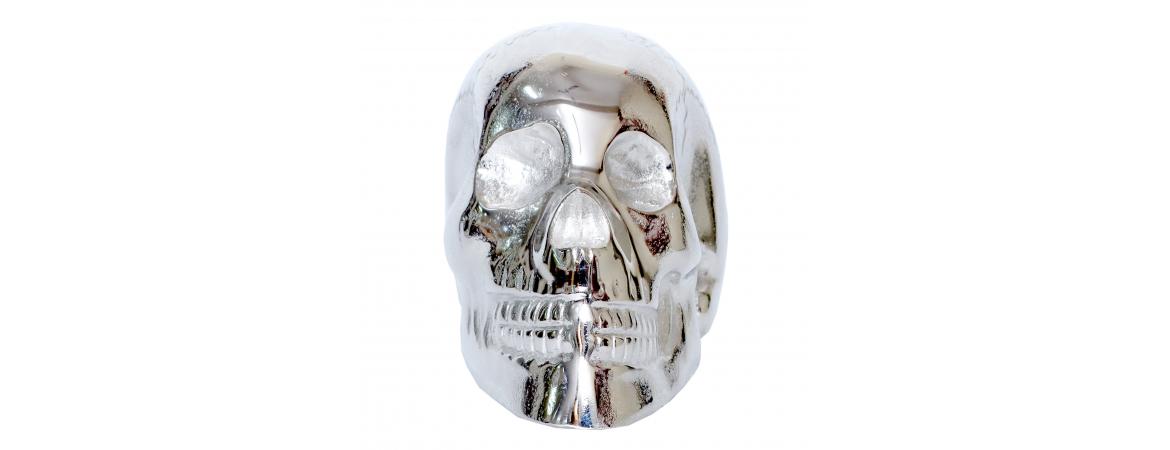 Silver Skull H48-Cheshire Furniture Outlet