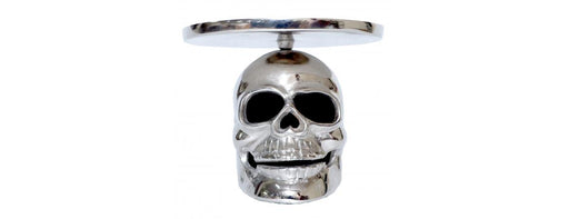 Skull with Plate H18-Cheshire Furniture Outlet