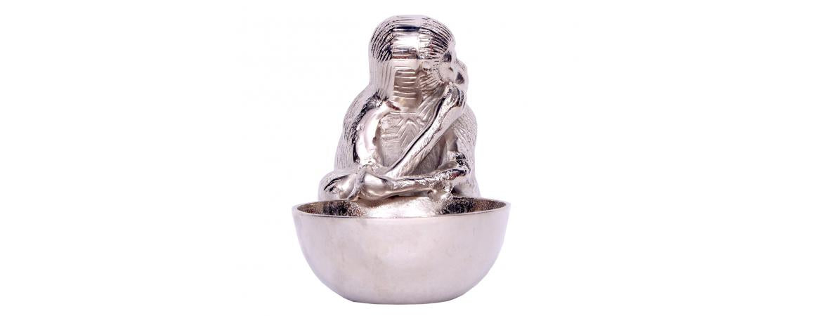 Monkey with Bowl-Cheshire Furniture Outlet