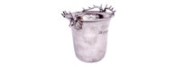 Rustic Wine/Champagne Cooler with Deer Handles-Cheshire Furniture Outlet