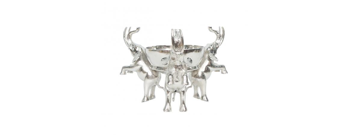 Elephants with Bowl-Cheshire Furniture Outlet