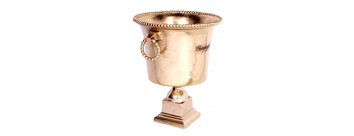 Large Bronze Champagne Cooler-Cheshire Furniture Outlet