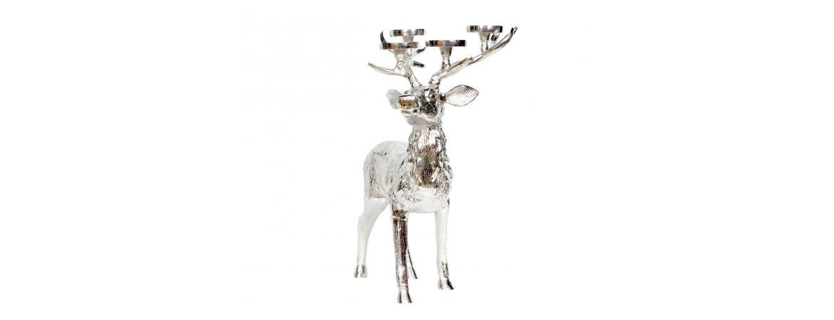 Small Deer Candlelight Holder-Cheshire Furniture Outlet