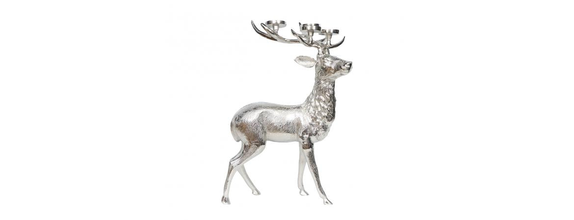 Medium Deer Candlelight Holder-Cheshire Furniture Outlet