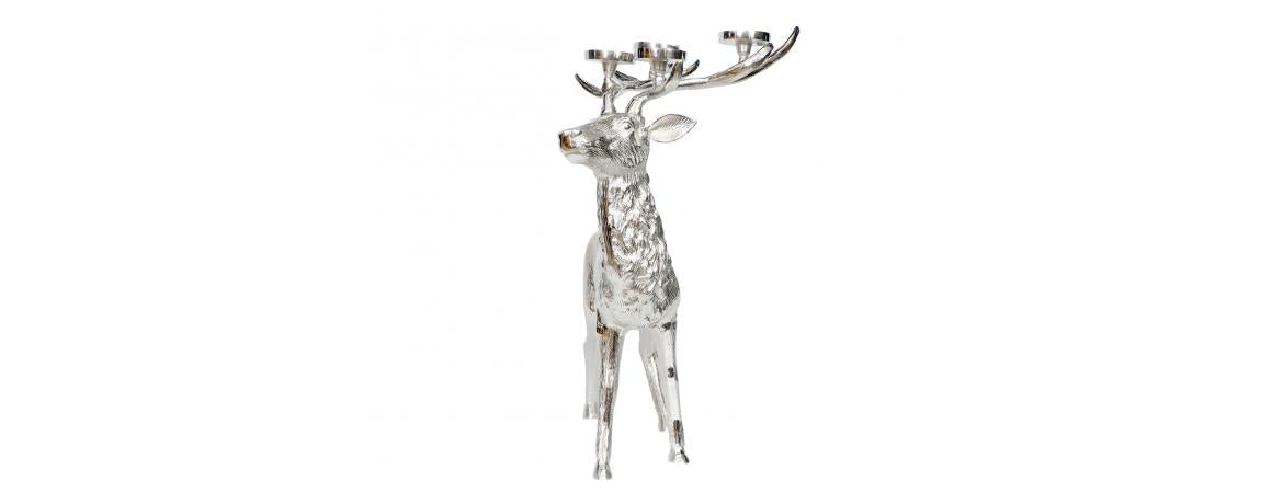 Medium Deer Candlelight Holder-Cheshire Furniture Outlet