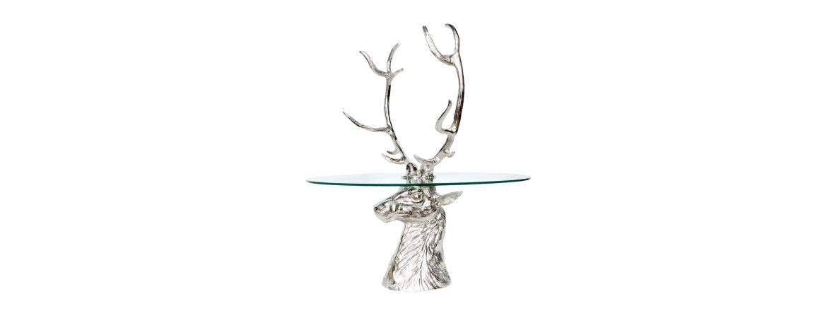 Deer Glass Table-Cheshire Furniture Outlet