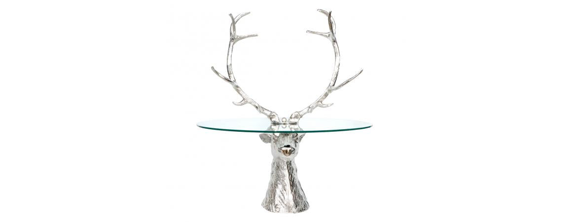 Deer Glass Table-Cheshire Furniture Outlet