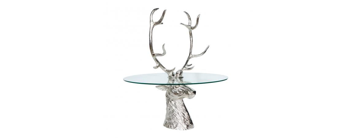 Deer Glass Table-Cheshire Furniture Outlet
