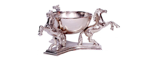 Horses with Bowl Small-Cheshire Furniture Outlet