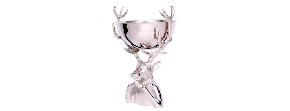 Stag with Bowl-Cheshire Furniture Outlet