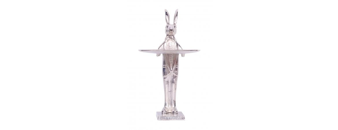 Rabbit with Plate-Cheshire Furniture Outlet