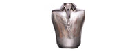 Male Silhouette Vase in Silver-Cheshire Furniture Outlet