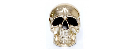 Gold Skull H18cm-Cheshire Furniture Outlet