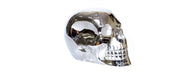 Silver Skull H17cm-Cheshire Furniture Outlet
