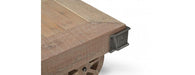 Reclaimed Wooden Coffee Table on Wheels-Cheshire Furniture Outlet