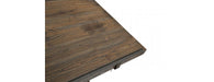 Adjustable Recylced Teak Drafting Table-Cheshire Furniture Outlet