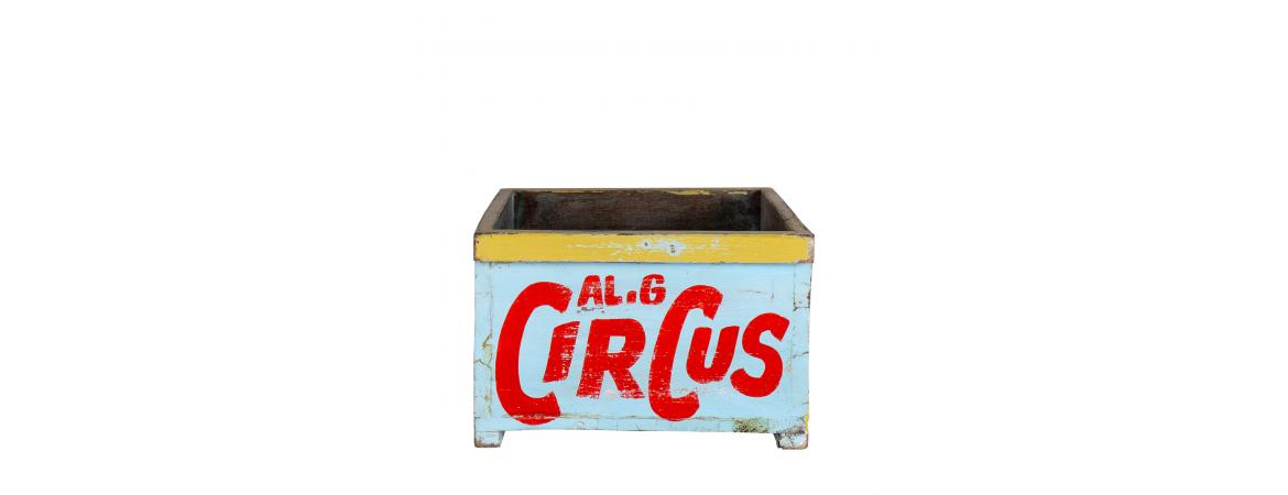 Hand Painted Wooden Circus Box-Cheshire Furniture Outlet
