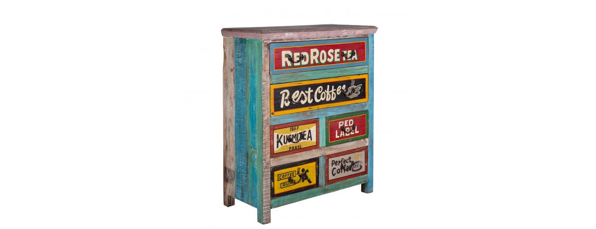Hand Painted Chest of Drawers-Cheshire Furniture Outlet