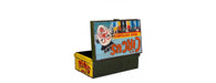 Hand Painted Circus Iron Trunk-Cheshire Furniture Outlet