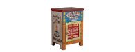 Hand Painted Vintage Cabinet-Cheshire Furniture Outlet