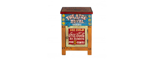 Hand Painted Vintage Cabinet-Cheshire Furniture Outlet