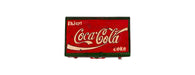 Hand Painted Iron Trunk Coca Cola-Cheshire Furniture Outlet