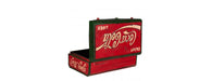 Hand Painted Iron Trunk Coca Cola-Cheshire Furniture Outlet