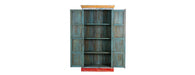 Hand Painted Tall Vintage Advert Cabinet-Cheshire Furniture Outlet