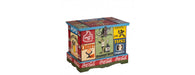 Hand Painted Vintage Ad Storage Chest-Cheshire Furniture Outlet