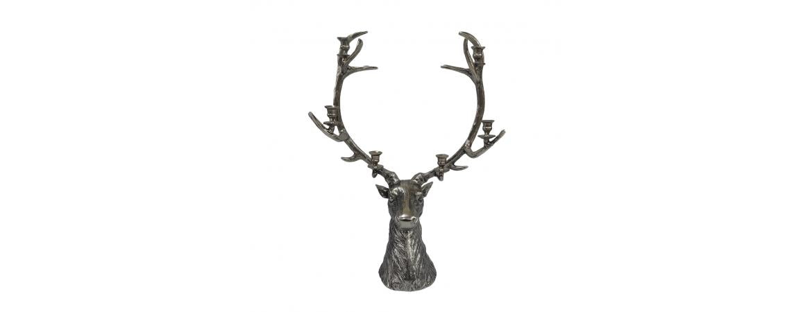 Deer Candle Holder H89cm-Cheshire Furniture Outlet