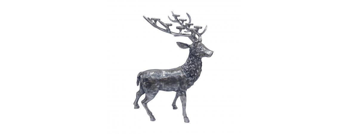 XXL Deer Candlelight Holder-Cheshire Furniture Outlet