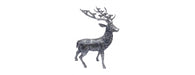 XXL Deer Candlelight Holder-Cheshire Furniture Outlet