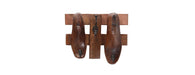 Coat Rack made from 2 Antique Shoe Moulds-Cheshire Furniture Outlet