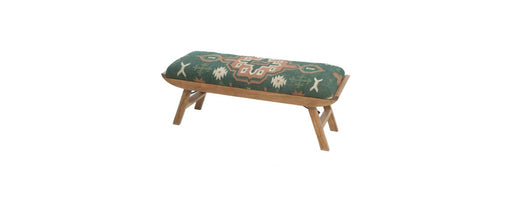 Folding Bench - Green-Cheshire Furniture Outlet