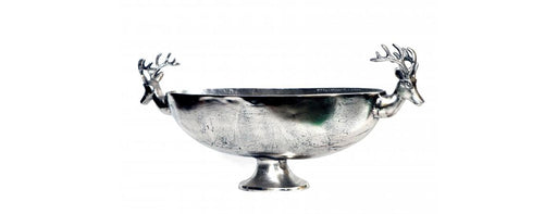 Bowl with Deer Handles H44cm-Cheshire Furniture Outlet