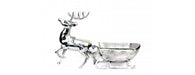 Reindeer and Sleigh H70cm-Cheshire Furniture Outlet