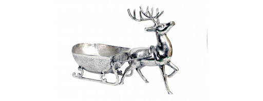 Reindeer and Sleigh H70cm-Cheshire Furniture Outlet