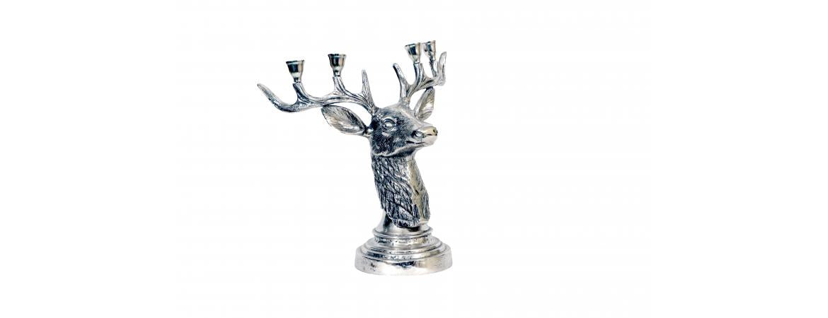 Deer Candle Holder H44cm-Cheshire Furniture Outlet
