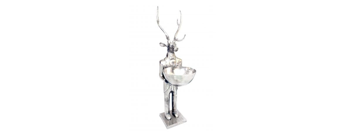 Deer with Bowl H218cm-Cheshire Furniture Outlet