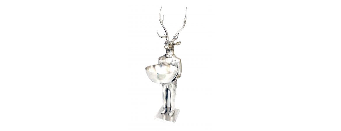 Deer with Bowl H218cm-Cheshire Furniture Outlet
