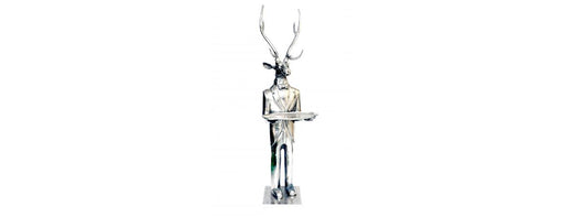 Deer with Plate H216cm-Cheshire Furniture Outlet