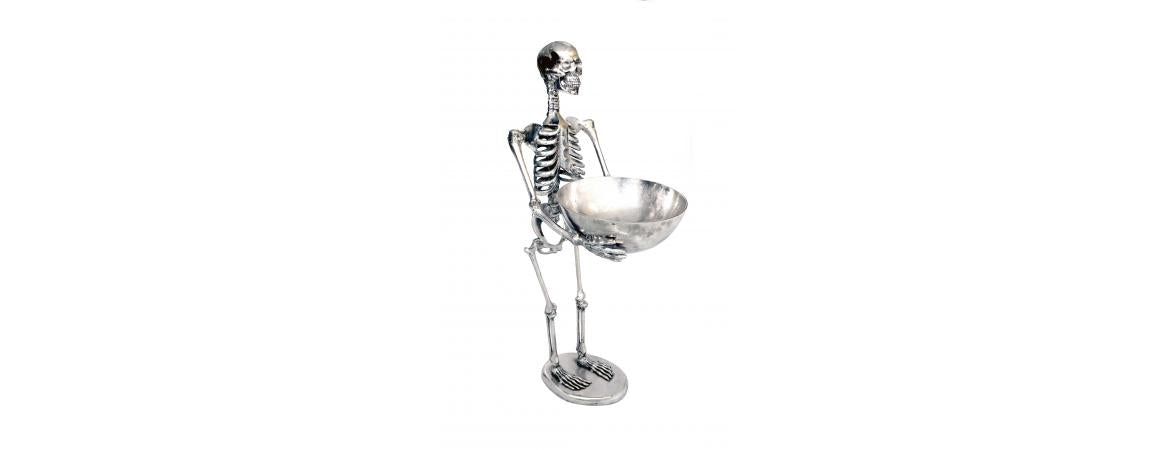 Skeleton with Bowl H155cm-Cheshire Furniture Outlet