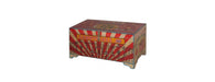 Hand Painted Vintage Movie Storage Chest-Cheshire Furniture Outlet