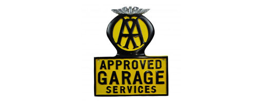 AA Approved Garage Wall Plaque (small)-Cheshire Furniture Outlet