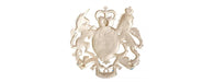 Dieu Et Mon Droit Plaque (small)-Cheshire Furniture Outlet