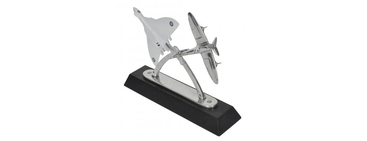 Spitfire & Vulcan Aircraft Model-Cheshire Furniture Outlet