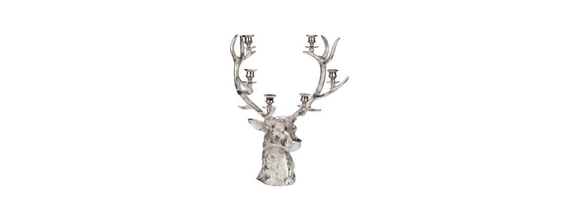 Deer Candle Holder-Cheshire Furniture Outlet