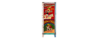 Hand Painted Vintage Circus Ad 1 Door Cabinet-Cheshire Furniture Outlet