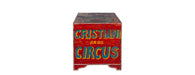 Hand Painted Vintage Circus Storage Chest-Cheshire Furniture Outlet