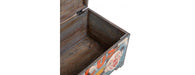 Hand Painted Vintage Circus Storage Chest-Cheshire Furniture Outlet